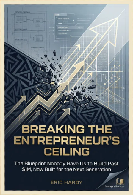 Book cover for Breaking the Entrepreneur's Ceiling by Eric Hardy